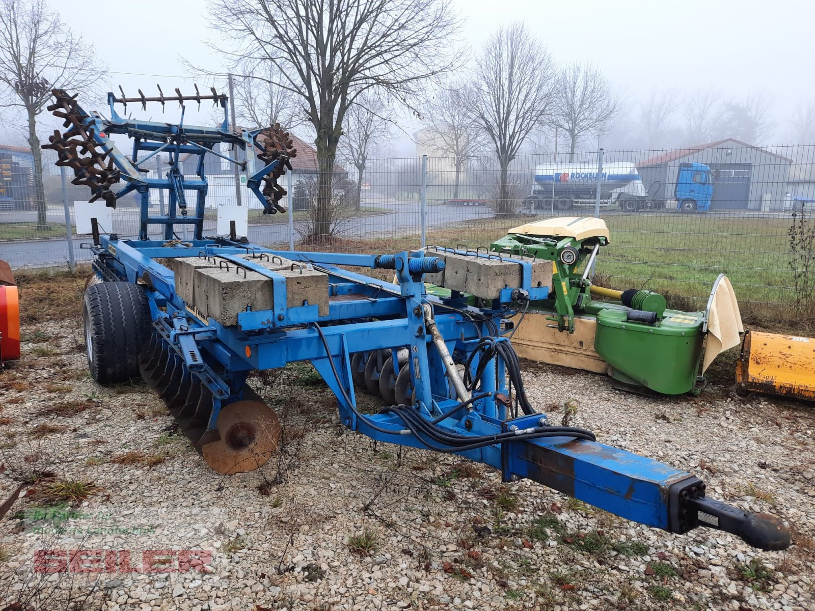 Scheibenegge Türe ait Rabe Fischadler 36, Gebrauchtmaschine içinde Burghaslach (resim 1)