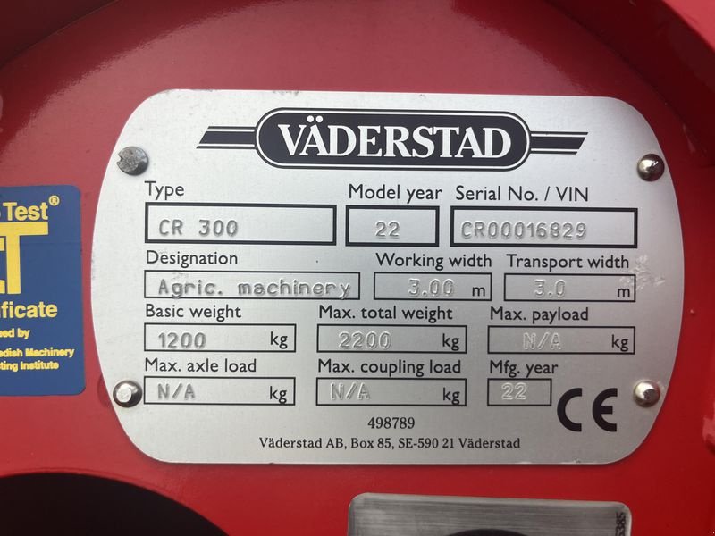 Scheibenegge типа Väderstad CARRIER CR 300, Neumaschine в Cham (Фотография 4)