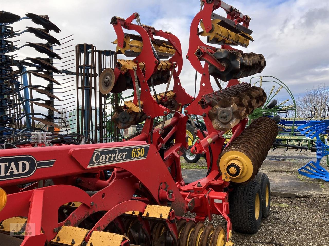 Scheibenegge van het type Väderstad Carrier CR 650, Gebrauchtmaschine in Zorbau (Foto 3)