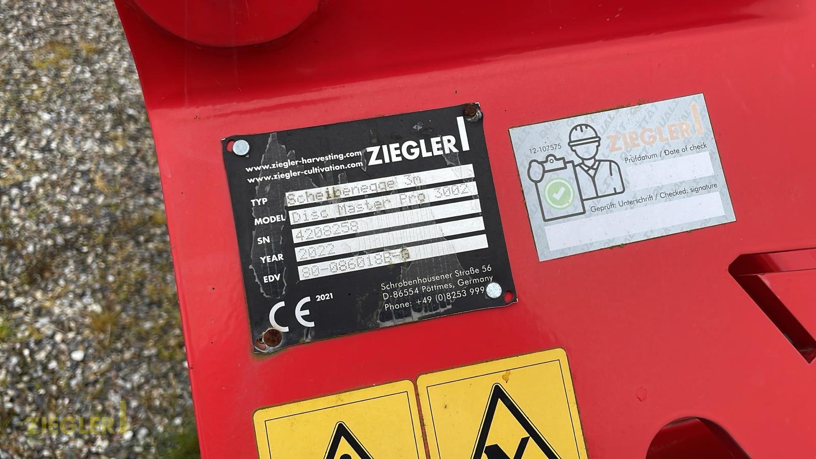 Scheibenegge tipa Ziegler Disc Master Pro 3002, Neumaschine u Pöttmes (Slika 2)