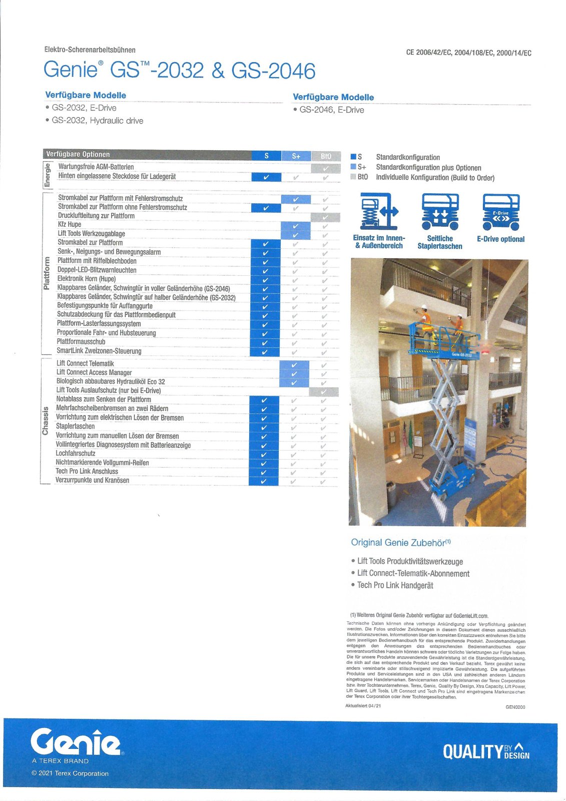 Scherenarbeitsbühne des Typs Genie GS 2632, Gebrauchtmaschine in Obrigheim (Bild 10)