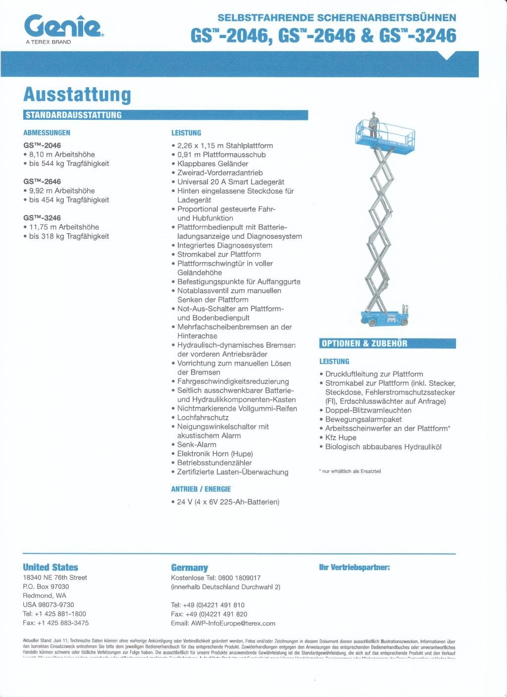 Scherenarbeitsbühne του τύπου Genie GS 2646, Gebrauchtmaschine σε Obrigheim (Φωτογραφία 13)