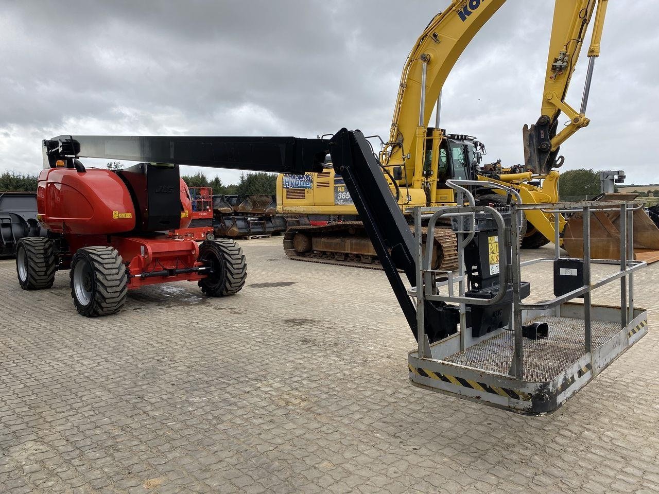 Scherenarbeitsbühne van het type JLG 800AJ, Gebrauchtmaschine in Skive (Foto 5)