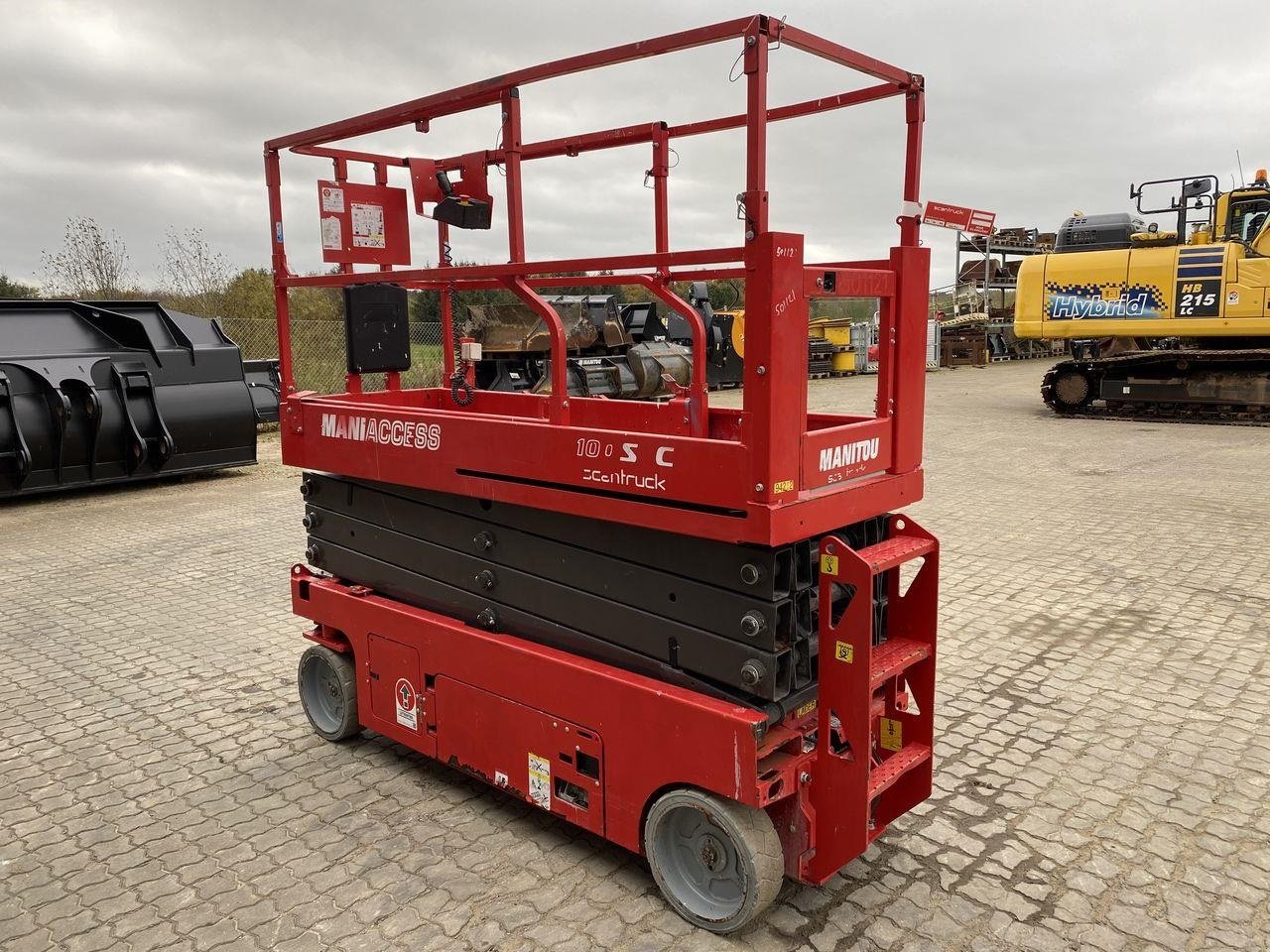 Scherenarbeitsbühne van het type Manitou 100SEC, Gebrauchtmaschine in Skive (Foto 5)