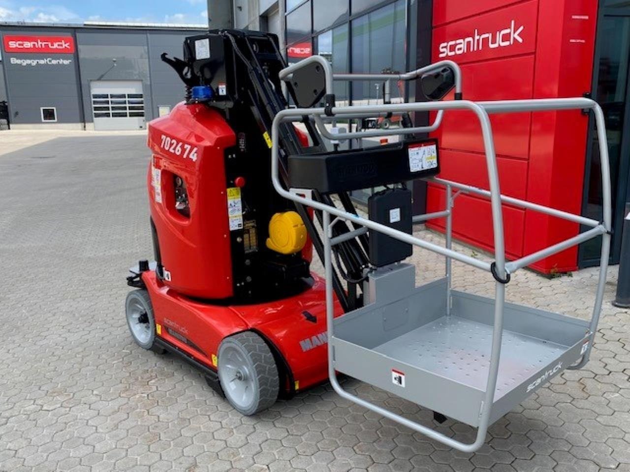 Scherenarbeitsbühne van het type Manitou 100VJR, Gebrauchtmaschine in Skive (Foto 3)