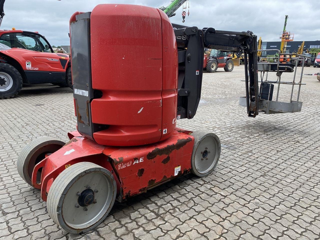 Scherenarbeitsbühne typu Manitou 120AETJ-COMPACT 3D, Gebrauchtmaschine w Skive (Zdjęcie 4)