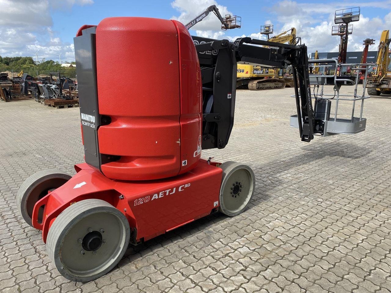 Scherenarbeitsbühne typu Manitou 120AETJ-COMPACT 3D, Gebrauchtmaschine w Skive (Zdjęcie 4)