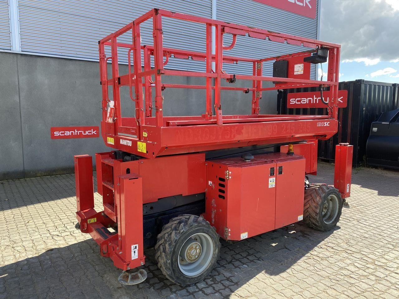 Scherenarbeitsbühne typu Manitou 120SC, Gebrauchtmaschine v Skive (Obrázok 1)