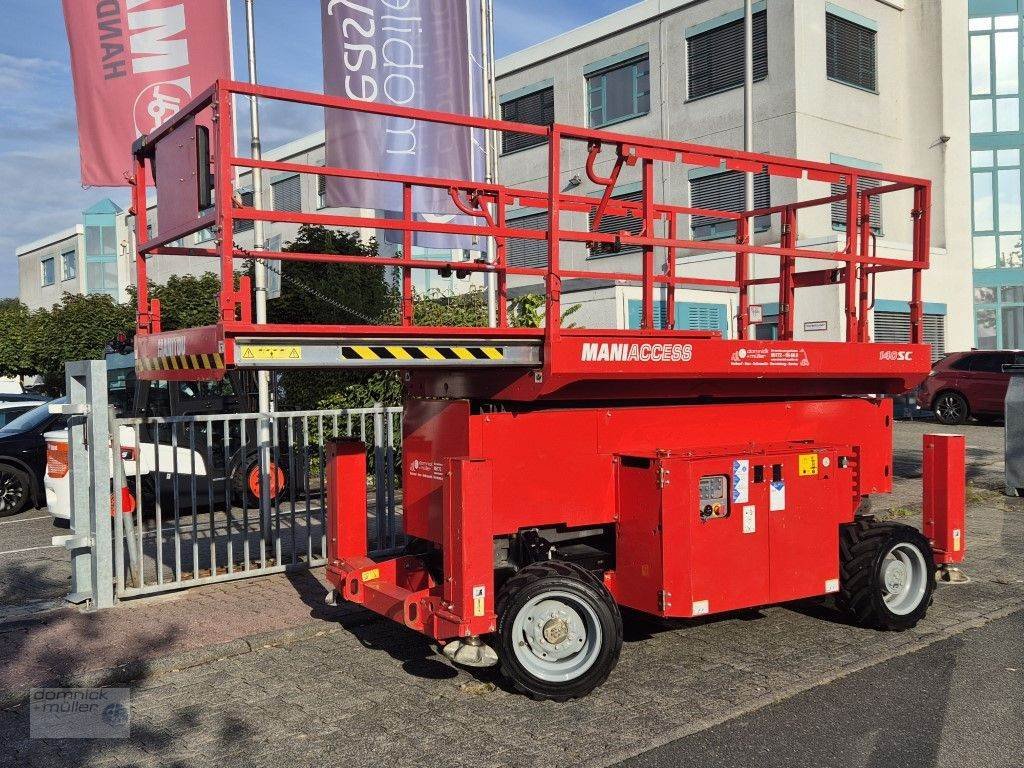 Scherenarbeitsbühne Türe ait Manitou 140 SC, Gebrauchtmaschine içinde Friedrichsdorf (resim 7)