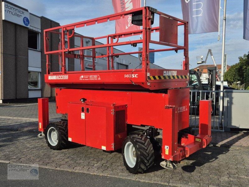 Scherenarbeitsbühne van het type Manitou 140 SC, Gebrauchtmaschine in Friedrichsdorf (Foto 1)