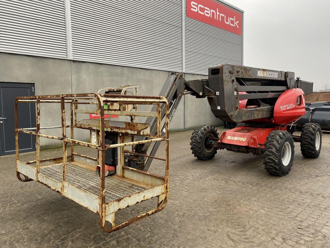 Scherenarbeitsbühne typu Manitou 160ATJ+, Gebrauchtmaschine w Skive (Zdjęcie 1)