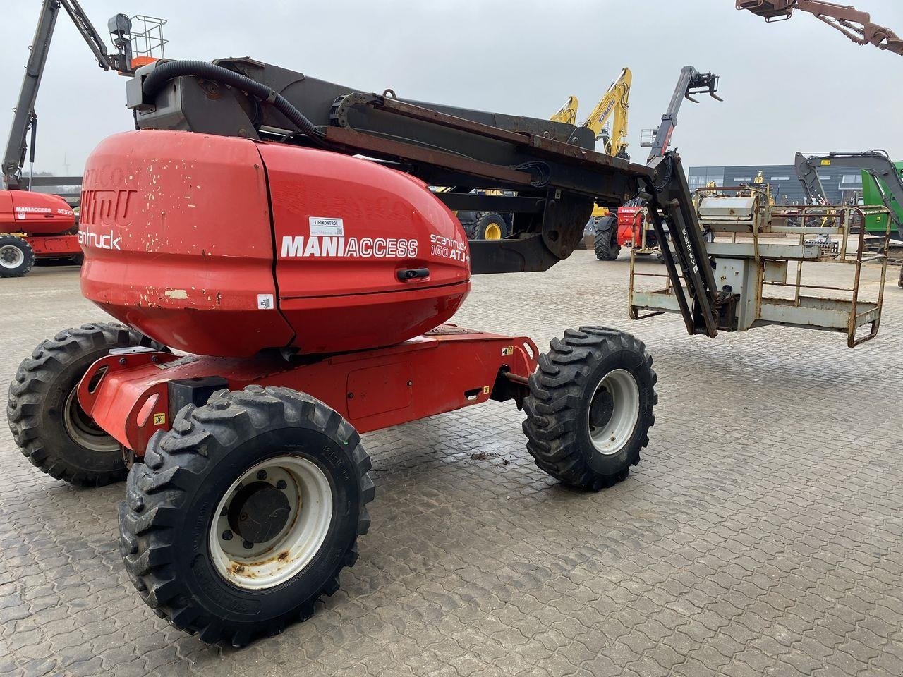 Scherenarbeitsbühne du type Manitou 160ATJ+, Gebrauchtmaschine en Skive (Photo 4)