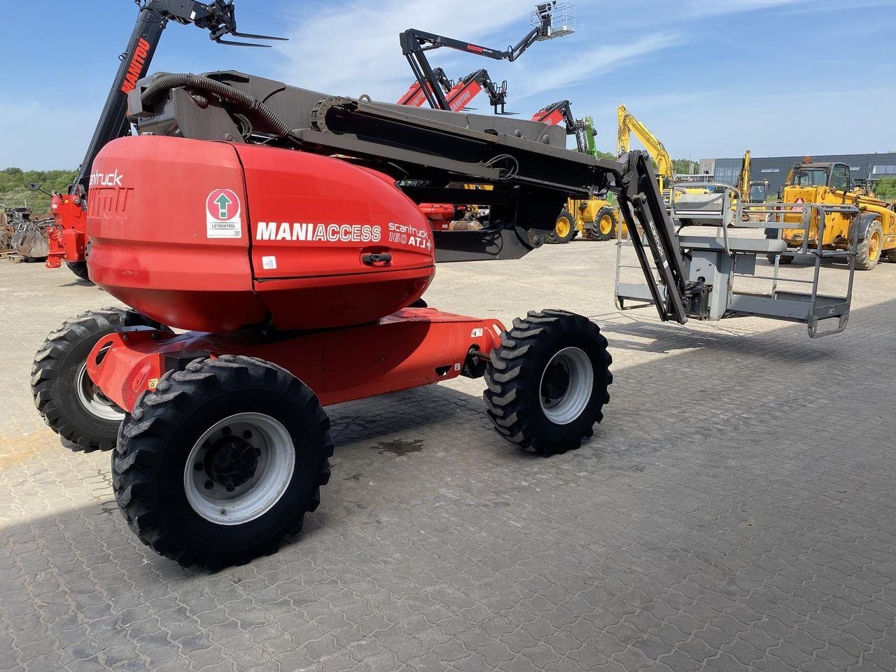 Scherenarbeitsbühne del tipo Manitou 160ATJ+ RC, Gebrauchtmaschine en Skive (Imagen 4)