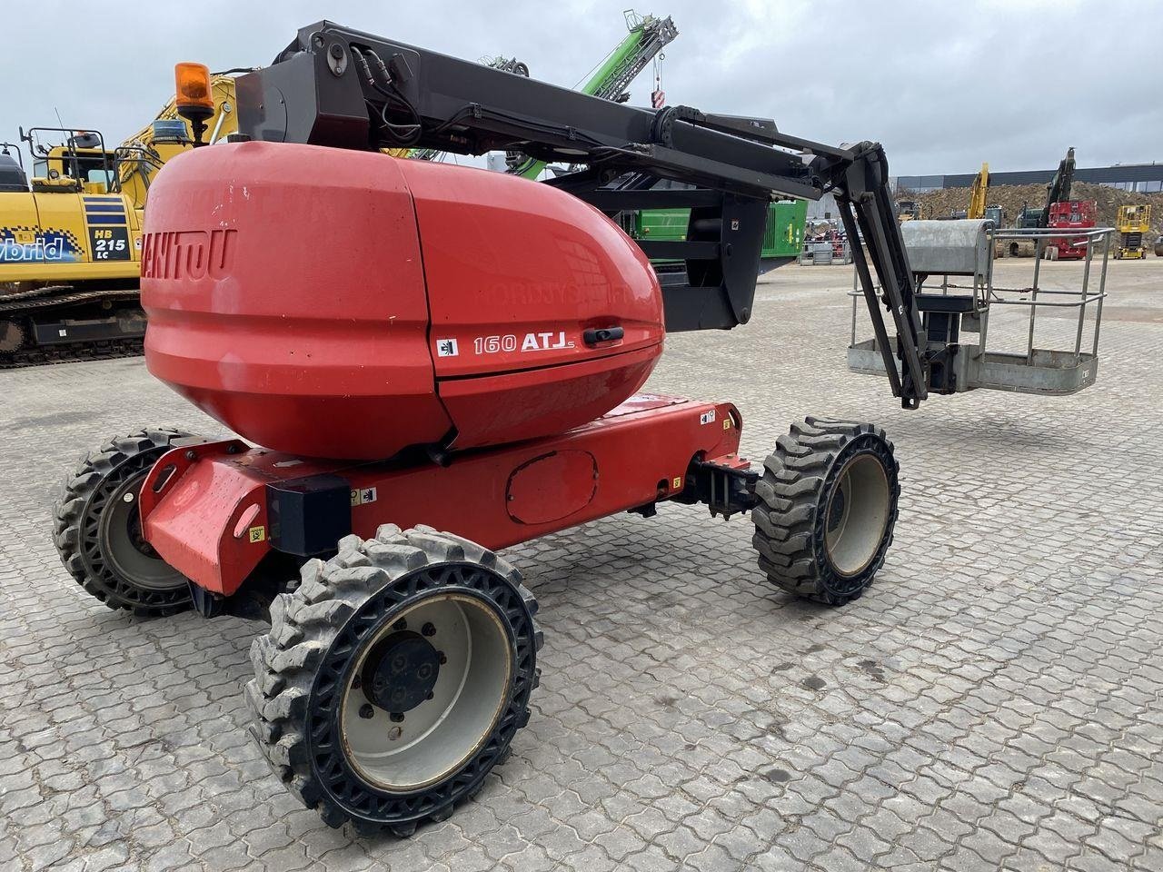 Scherenarbeitsbühne du type Manitou 160ATJ RC, Gebrauchtmaschine en Skive (Photo 4)