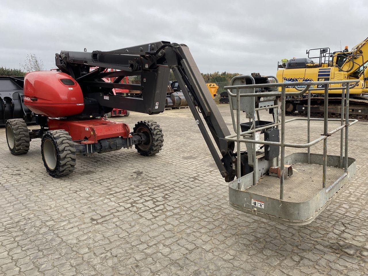 Scherenarbeitsbühne del tipo Manitou 160ATJ RC, Gebrauchtmaschine In Skive (Immagine 5)