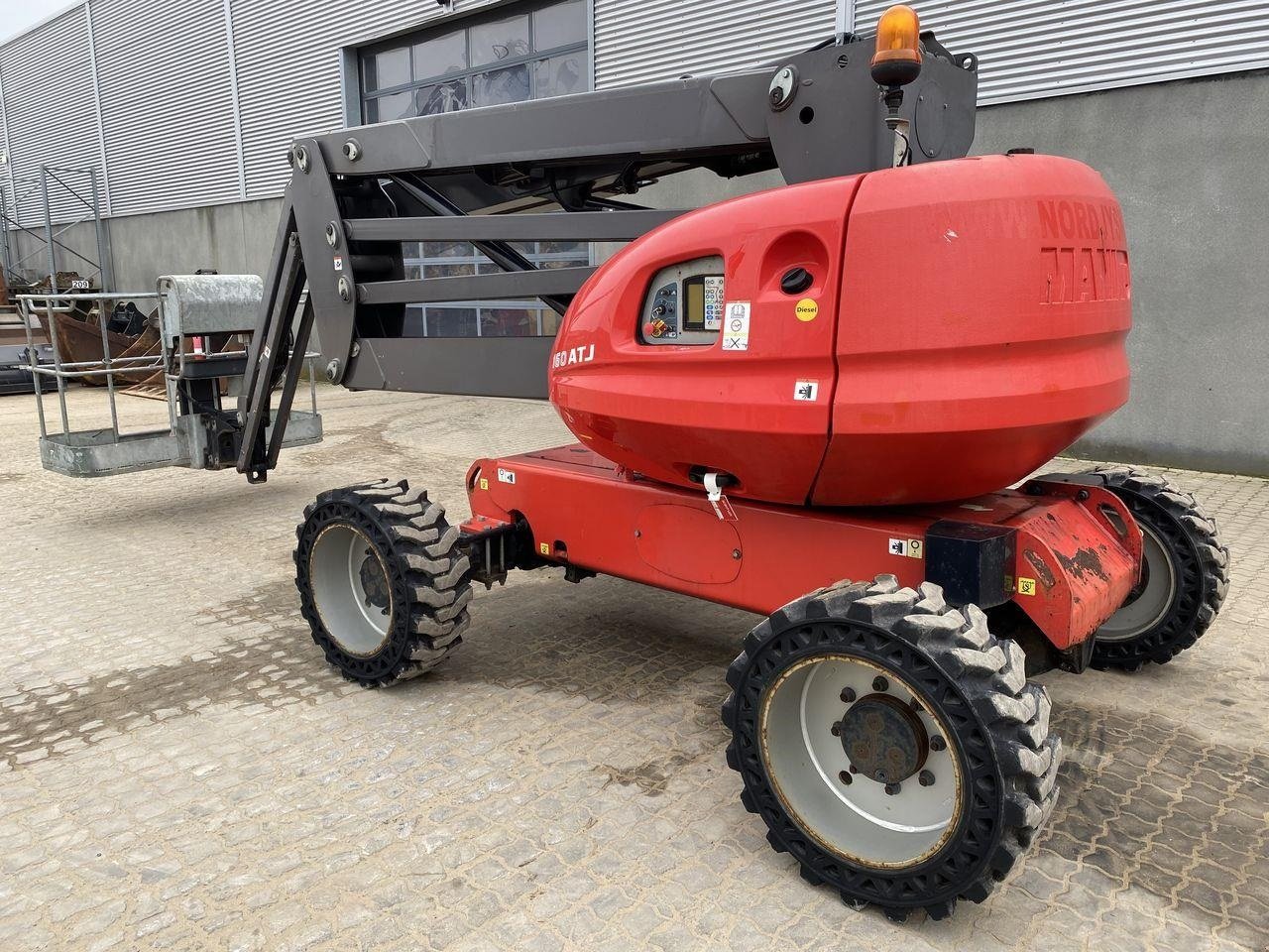 Scherenarbeitsbühne du type Manitou 160ATJ, Gebrauchtmaschine en Skive (Photo 2)