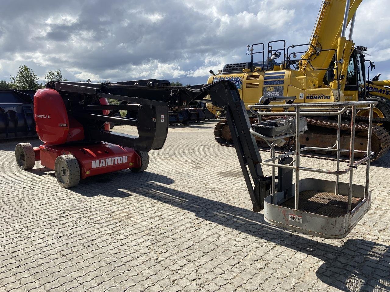 Scherenarbeitsbühne van het type Manitou 170AETJ-L, Gebrauchtmaschine in Skive (Foto 5)