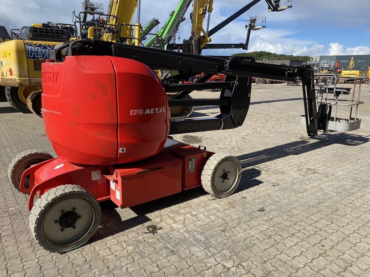 Scherenarbeitsbühne van het type Manitou 170AETJ-L, Gebrauchtmaschine in Skive (Foto 4)