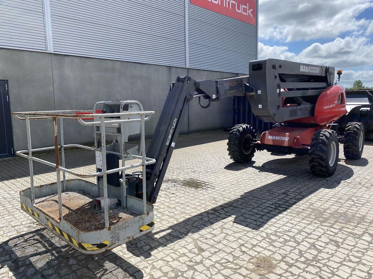 Scherenarbeitsbühne du type Manitou 180ATJ RC, Gebrauchtmaschine en Skive (Photo 1)