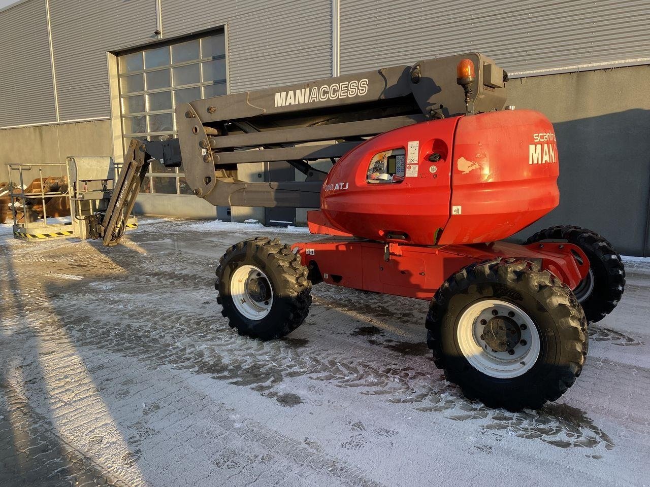 Scherenarbeitsbühne Türe ait Manitou 180ATJ RC, Gebrauchtmaschine içinde Skive (resim 2)