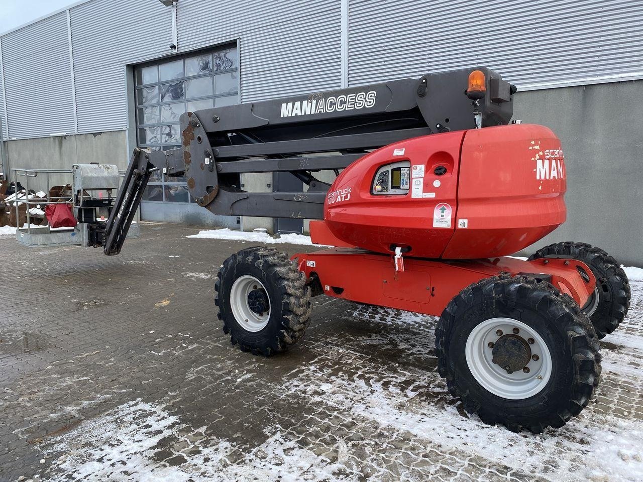 Scherenarbeitsbühne Türe ait Manitou 180ATJ RC, Gebrauchtmaschine içinde Skive (resim 2)