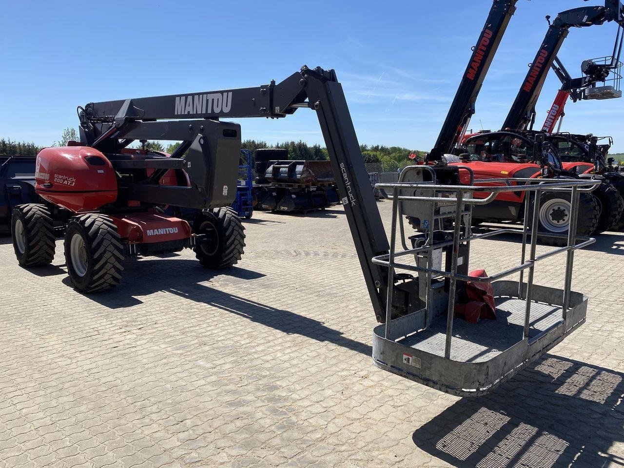 Scherenarbeitsbühne typu Manitou 200ATJ RC, Gebrauchtmaschine w Skive (Zdjęcie 5)