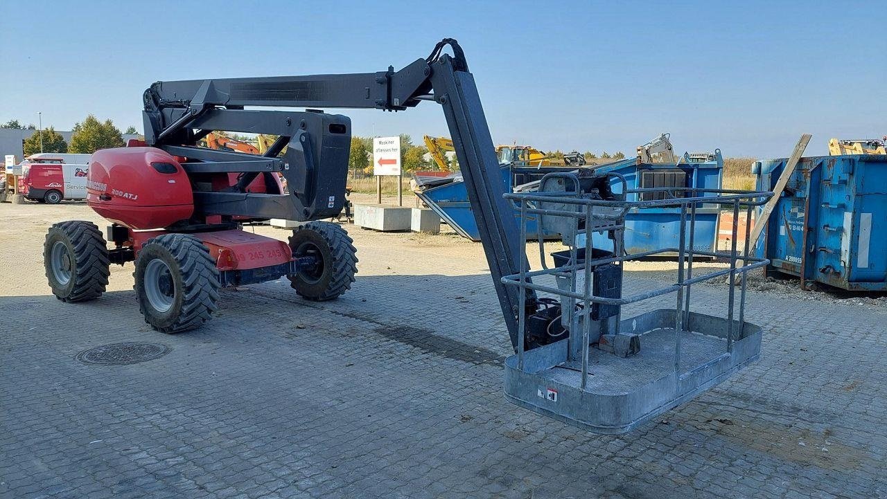 Scherenarbeitsbühne del tipo Manitou 200ATJ RC, Gebrauchtmaschine In Skive (Immagine 4)