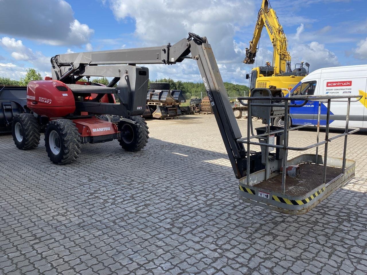 Scherenarbeitsbühne typu Manitou 200ATJ RC, Gebrauchtmaschine w Skive (Zdjęcie 5)