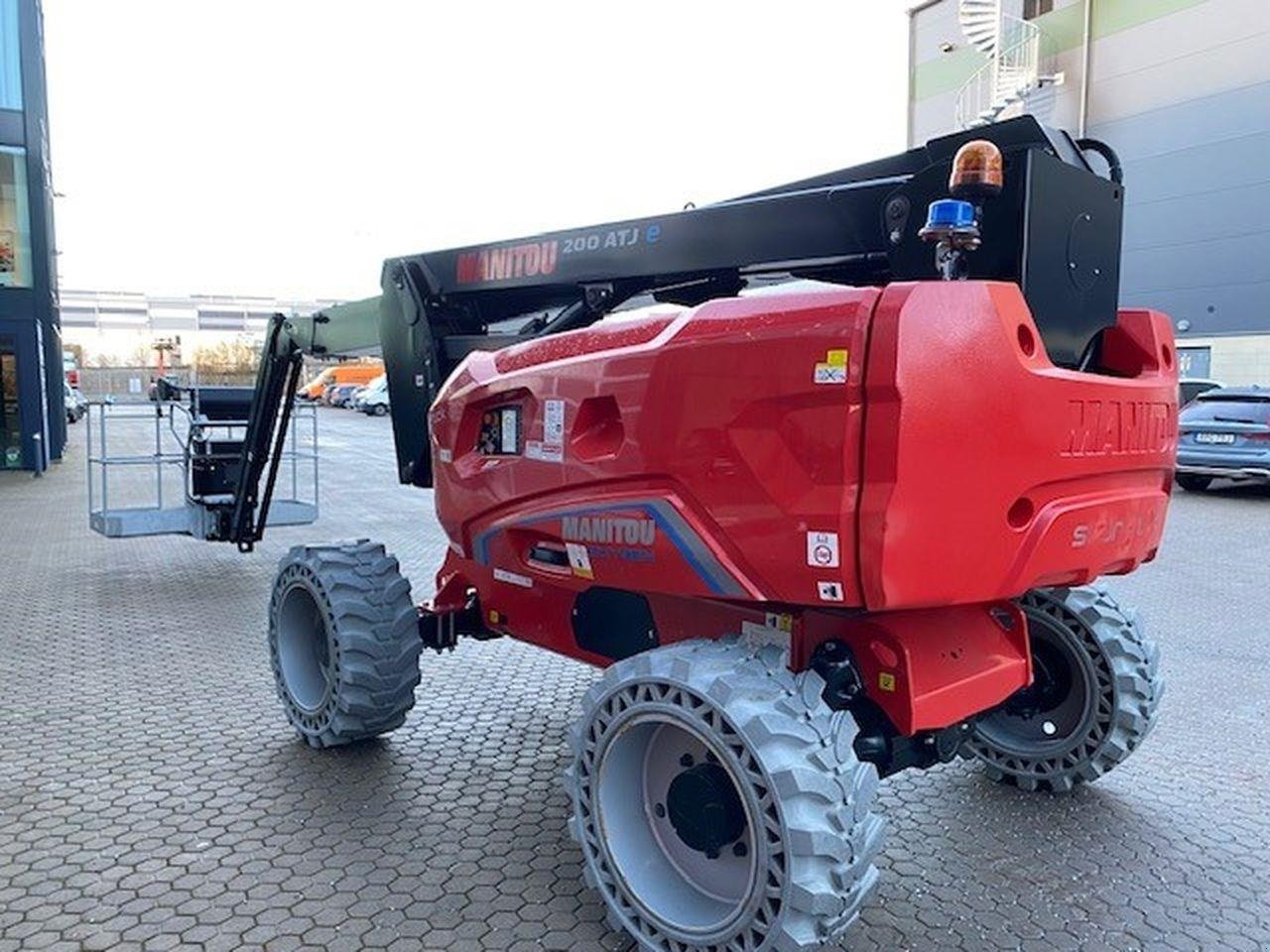 Scherenarbeitsbühne типа Manitou 200ATJE, Gebrauchtmaschine в Skive (Фотография 3)