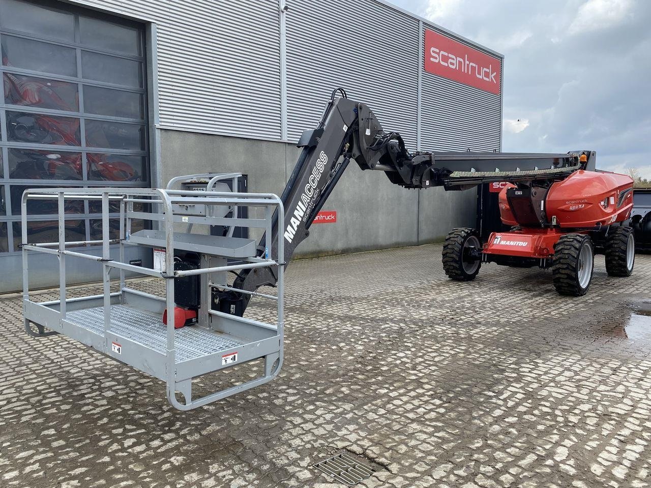 Scherenarbeitsbühne des Typs Manitou 280TJ, Gebrauchtmaschine in Skive (Bild 1)