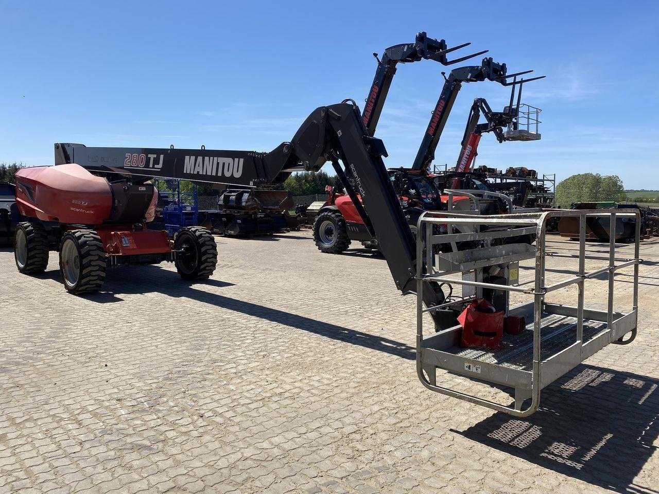 Scherenarbeitsbühne du type Manitou 280TJ, Gebrauchtmaschine en Skive (Photo 5)