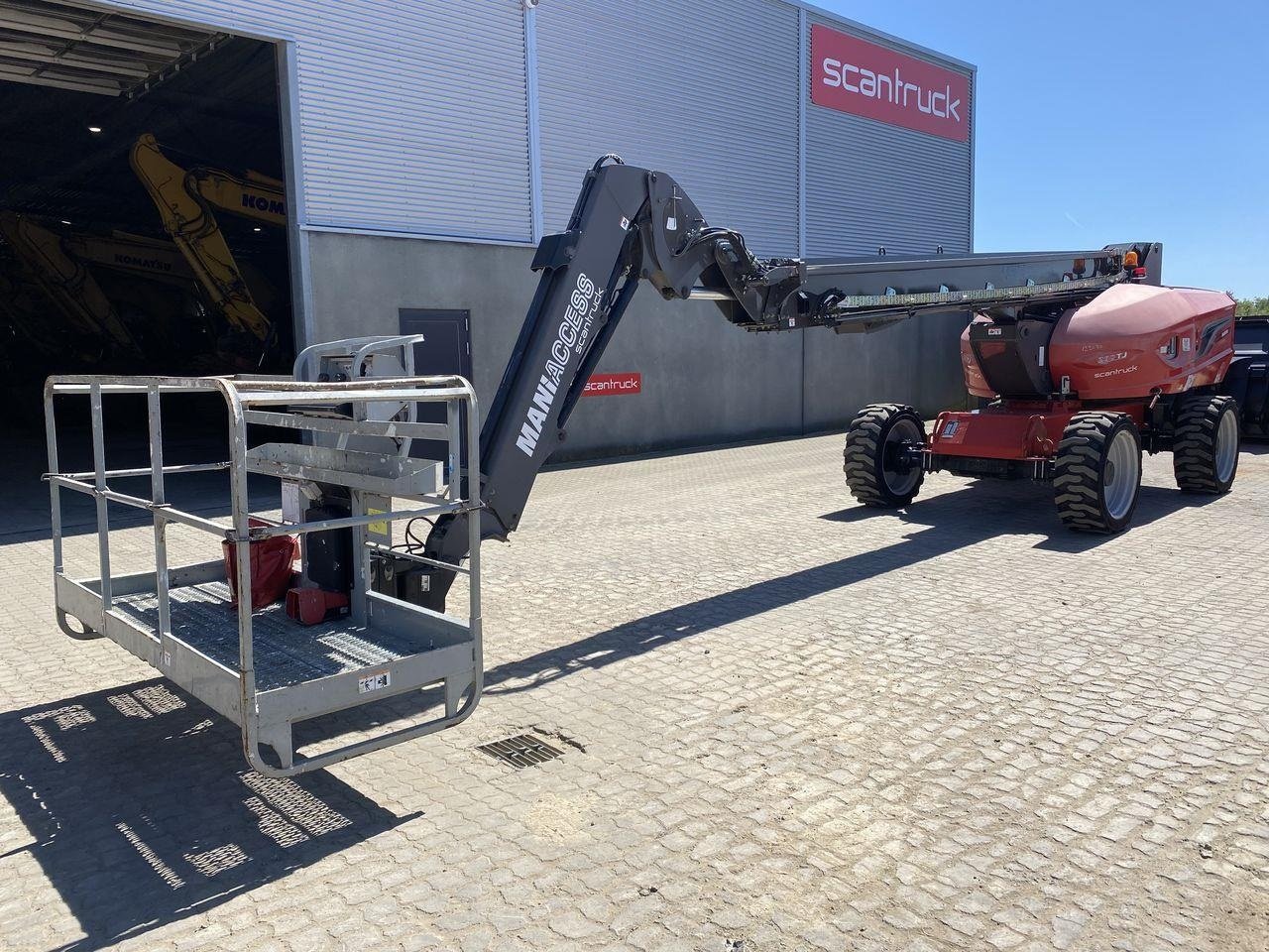 Scherenarbeitsbühne du type Manitou 280TJ, Gebrauchtmaschine en Skive (Photo 1)