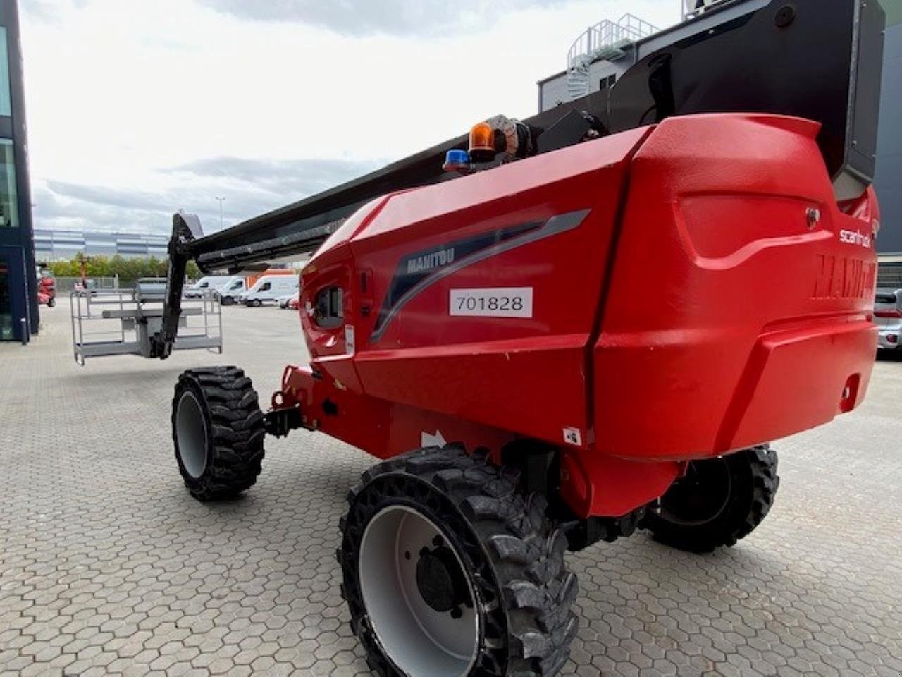 Scherenarbeitsbühne del tipo Manitou 280TJ, Gebrauchtmaschine en Skive (Imagen 4)