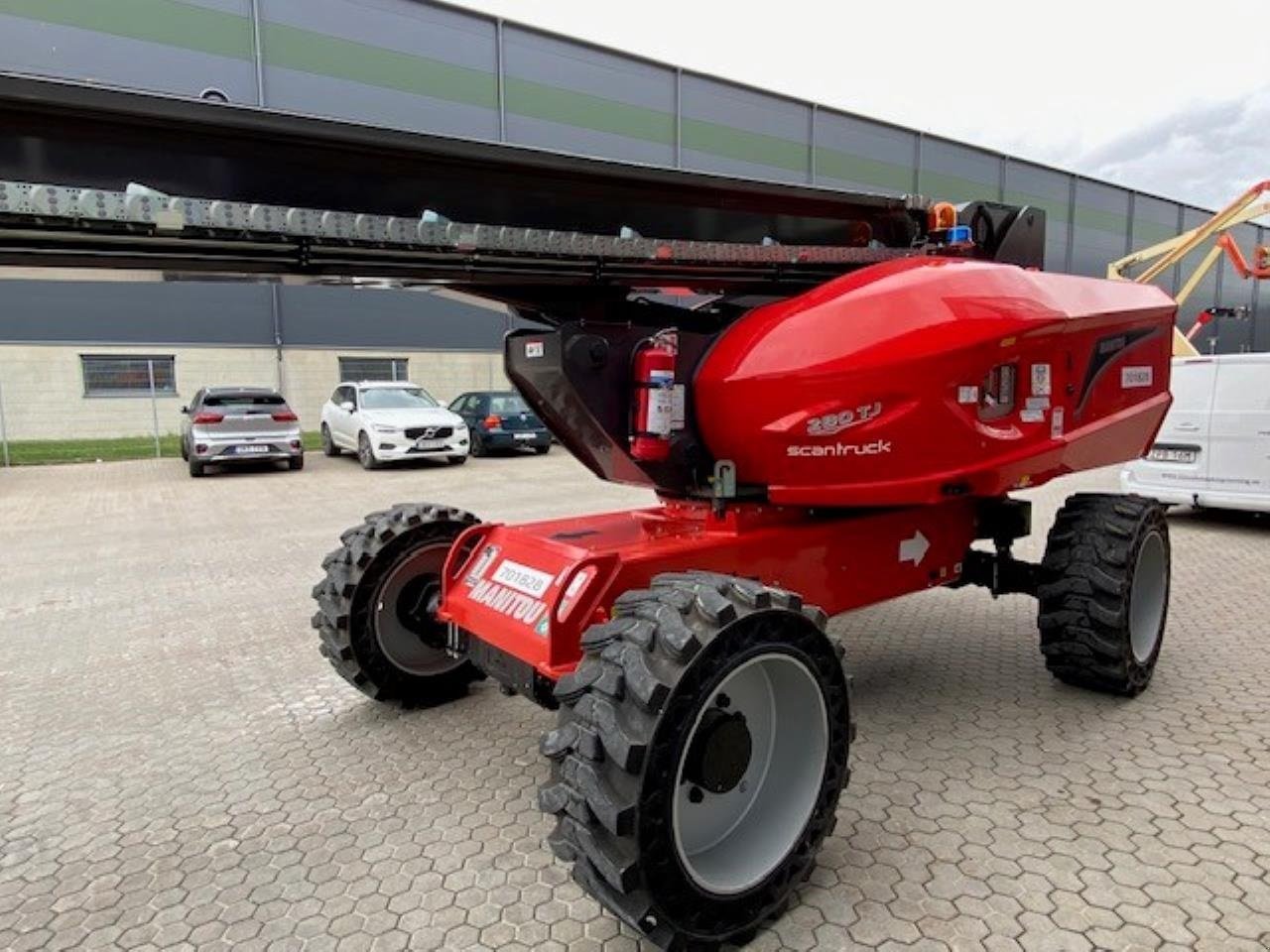 Scherenarbeitsbühne du type Manitou 280TJ, Gebrauchtmaschine en Skive (Photo 3)