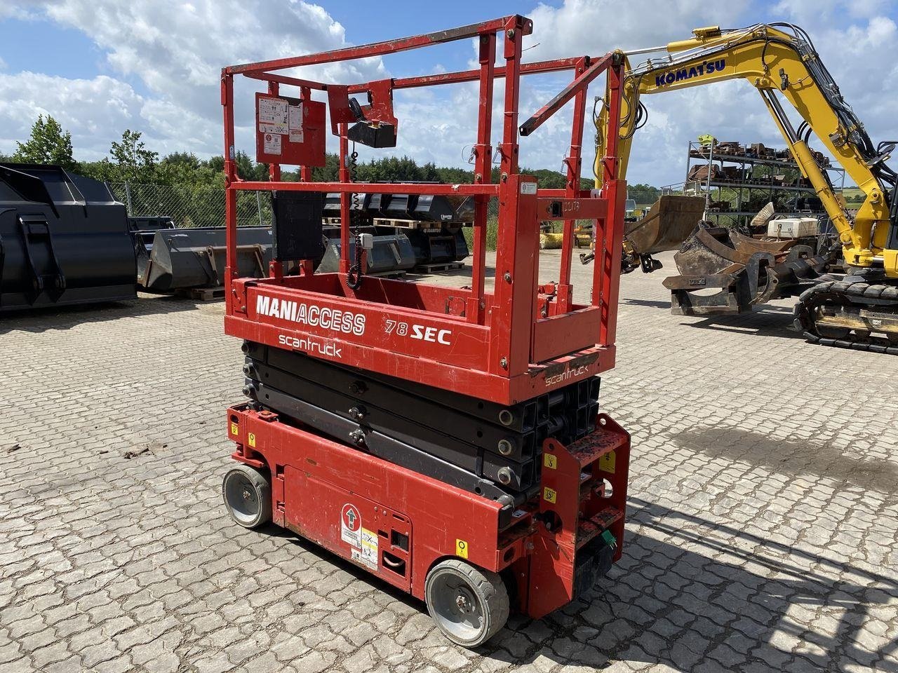 Scherenarbeitsbühne tip Manitou 78SEC, Gebrauchtmaschine in Skive (Poză 5)