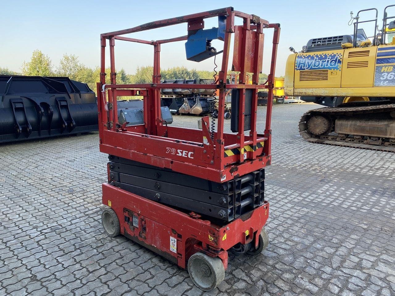 Scherenarbeitsbühne van het type Manitou 78SEC, Gebrauchtmaschine in Skive (Foto 5)