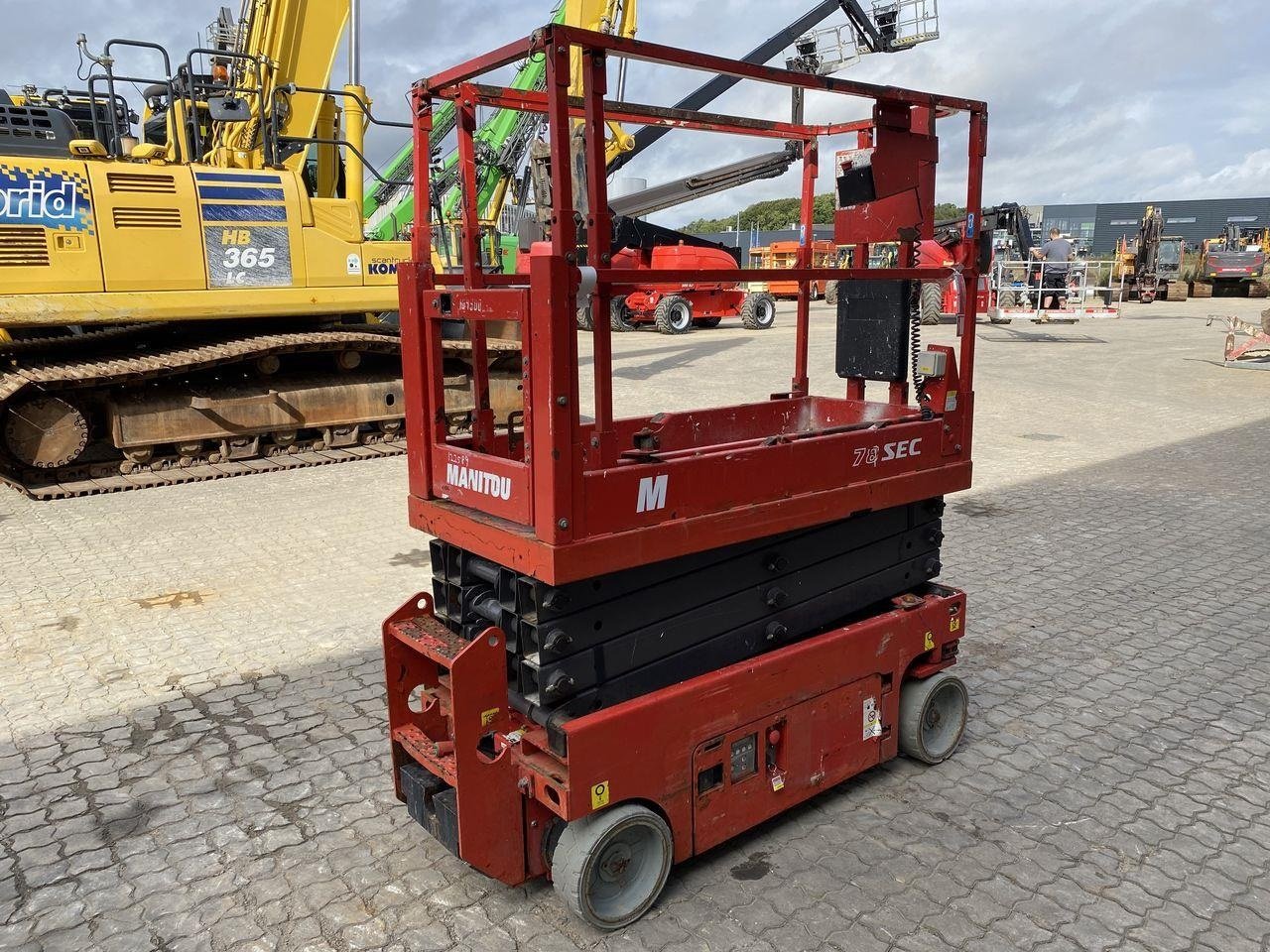 Scherenarbeitsbühne van het type Manitou 78SEC, Gebrauchtmaschine in Skive (Foto 4)