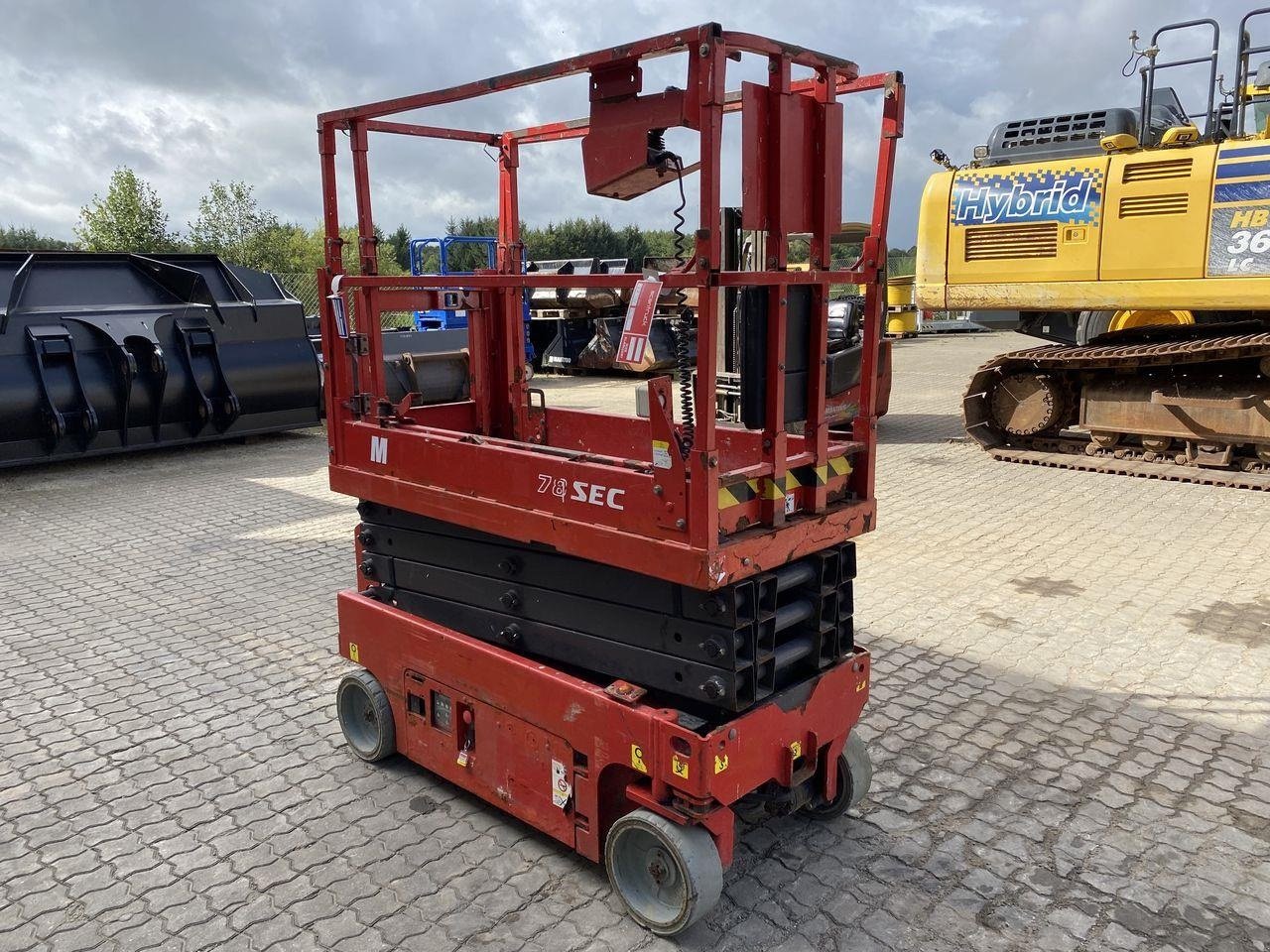 Scherenarbeitsbühne van het type Manitou 78SEC, Gebrauchtmaschine in Skive (Foto 5)