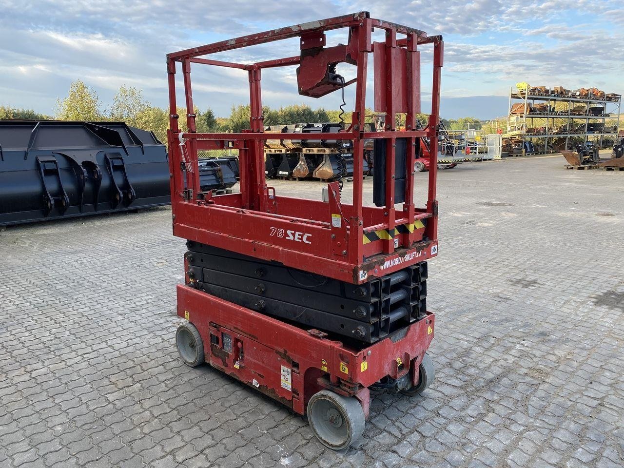 Scherenarbeitsbühne van het type Manitou 78SEC, Gebrauchtmaschine in Skive (Foto 5)