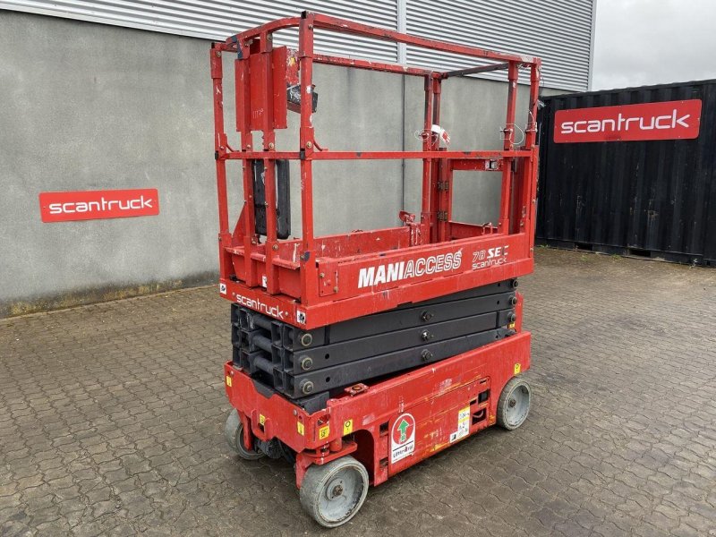 Scherenarbeitsbühne van het type Manitou 78SEC, Gebrauchtmaschine in Skive