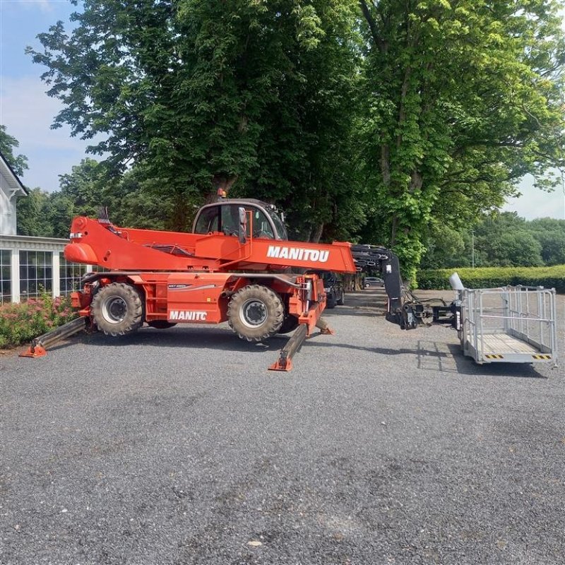 Scherenarbeitsbühne tip Manitou MRT 2550+ PRIVILEGE Kurv + Fjernbetjening., Gebrauchtmaschine in Faaborg (Poză 1)