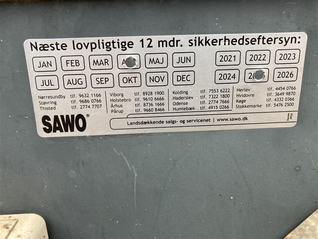 Scherenarbeitsbühne Türe ait Omme Sonstiges, Gebrauchtmaschine içinde Horsens (resim 6)