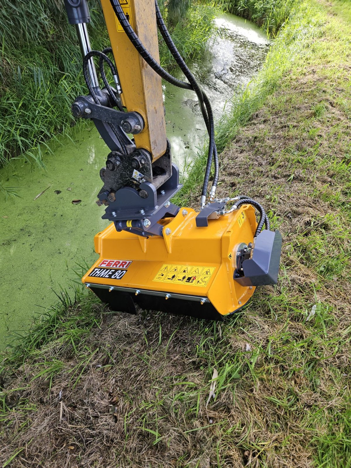 Schlegelmäher des Typs Ferri THME 80, Neumaschine in Hoogland (Bild 10)