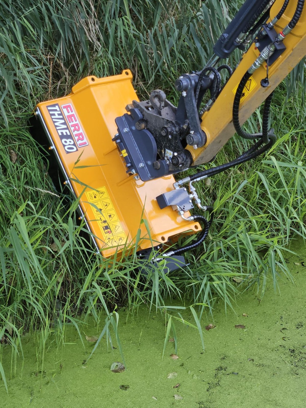 Schlegelmäher del tipo Ferri THME 80, Neumaschine In Hoogland (Immagine 8)