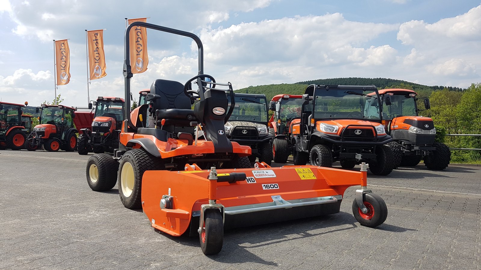 Schlegelmäher tip Kubota HD1600 F3890-F3090-F251-F3680, Neumaschine in Olpe (Poză 3)