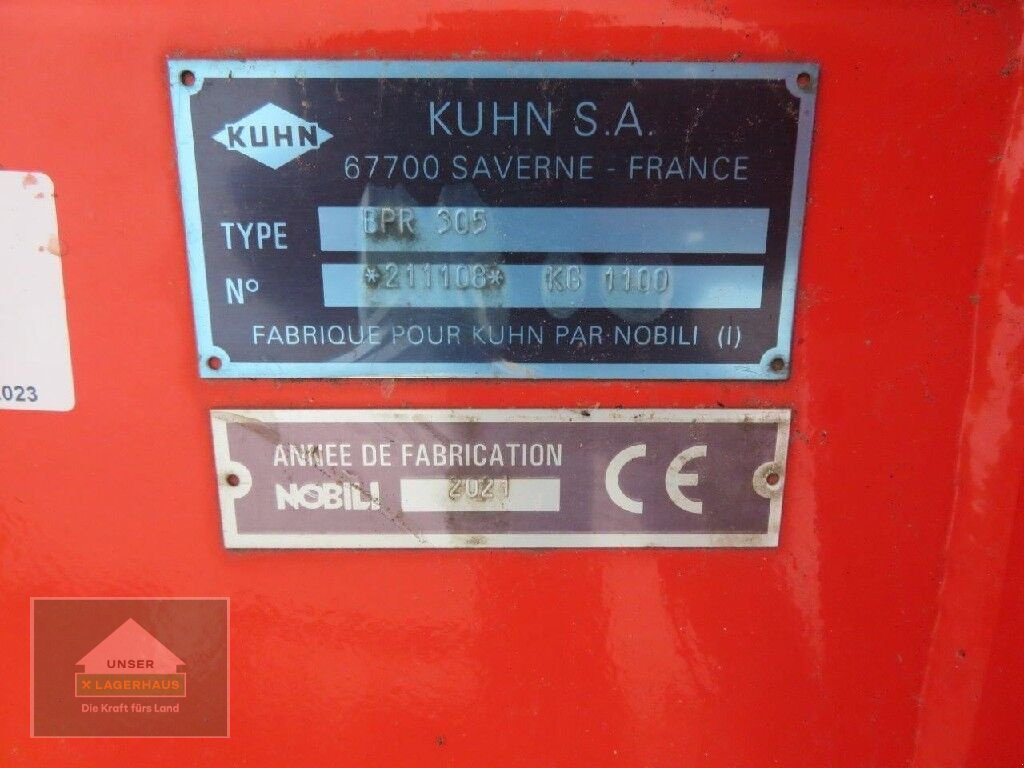 Schlegelmäher des Typs Kuhn BPR 305, Neumaschine in Eferding (Bild 8)