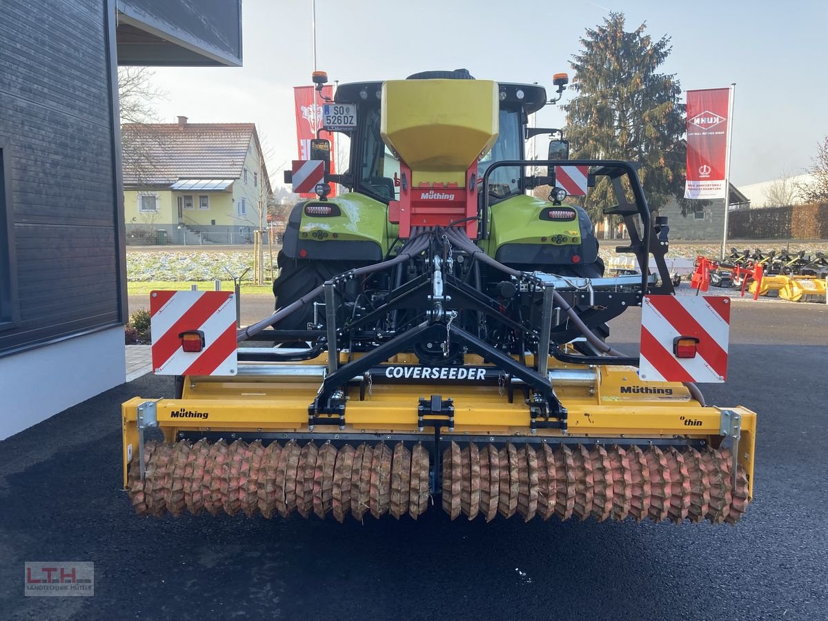 Schlegelmäher van het type Müthing CoverSeeder, Vorführmaschine in Gnas (Foto 1)