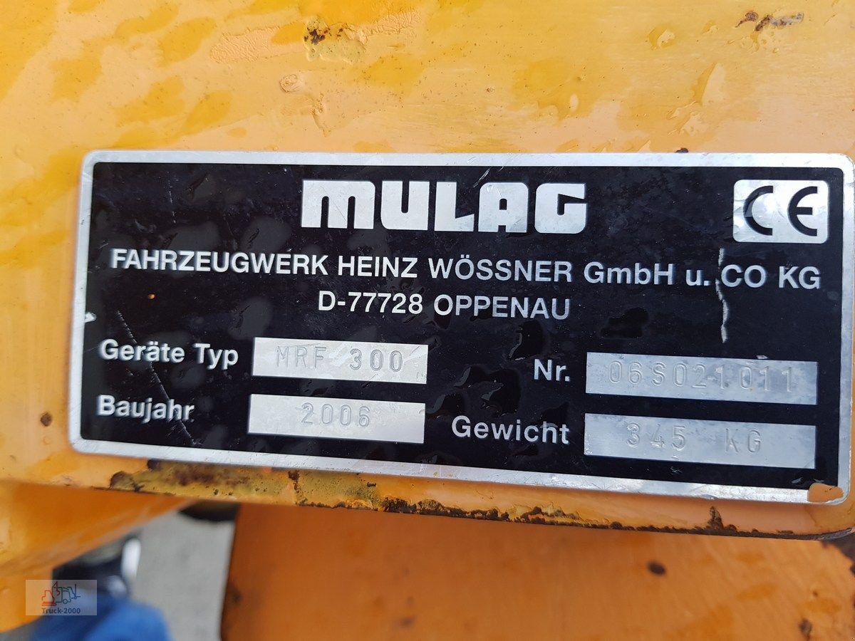 Schlegelmäher del tipo Mulag Mulag MRF 300 Schlegelmähkopf MS + Ausleger, Gebrauchtmaschine en Sottrum (Imagen 6)