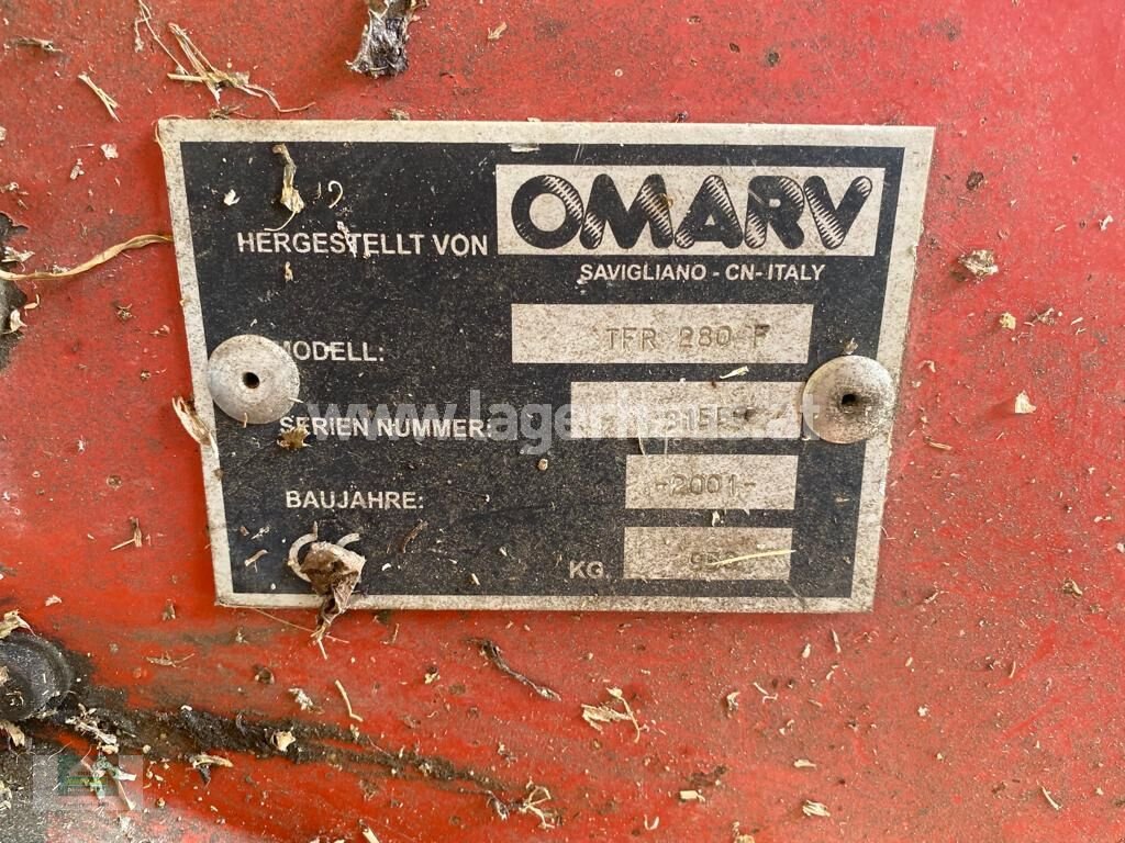 Schlegelmäher del tipo Omarv TFR 280 F, Gebrauchtmaschine In Klagenfurt (Immagine 3)