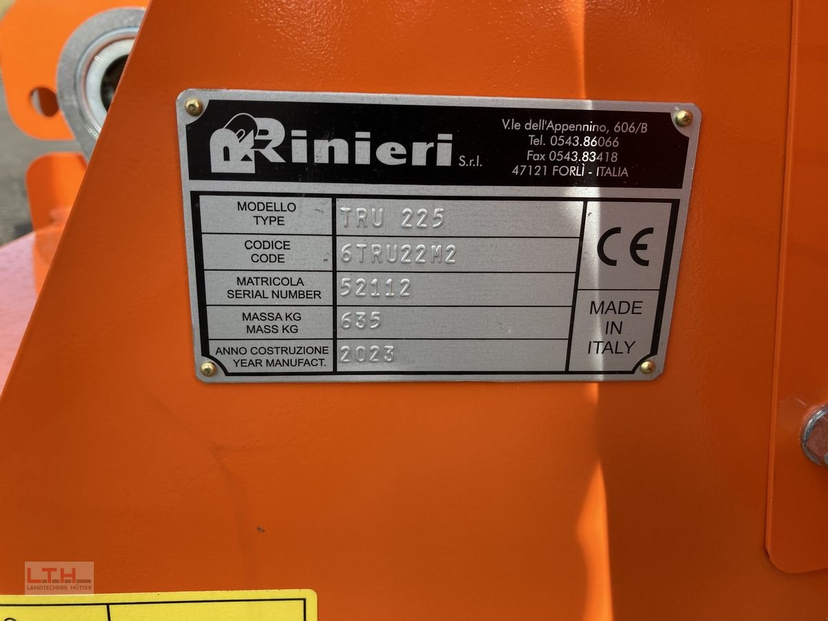 Schlegelmäher del tipo Sonstige Rinieri TRU 225, Neumaschine en Gnas (Imagen 9)